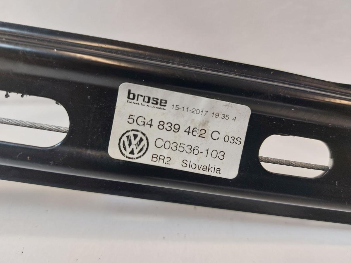 VW Golf 7 VII 5G AU Variant Fensterheber Tür hinten rechts Kombi OEM Brose