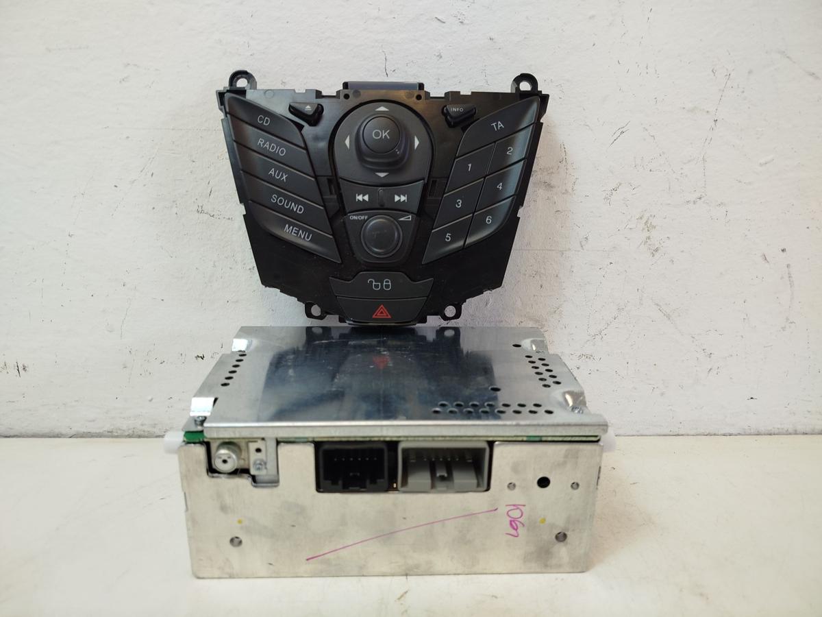 Ford Fiesta JA8 Autoradio AHU Radio mit Bedienteil Originalteil Radio