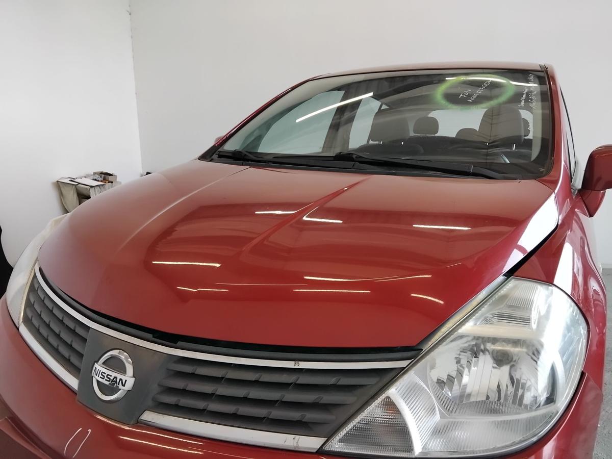 Nissan Tiida C11 original Motorhaube Deckel vorn NAC New Red Metallic BJ2009