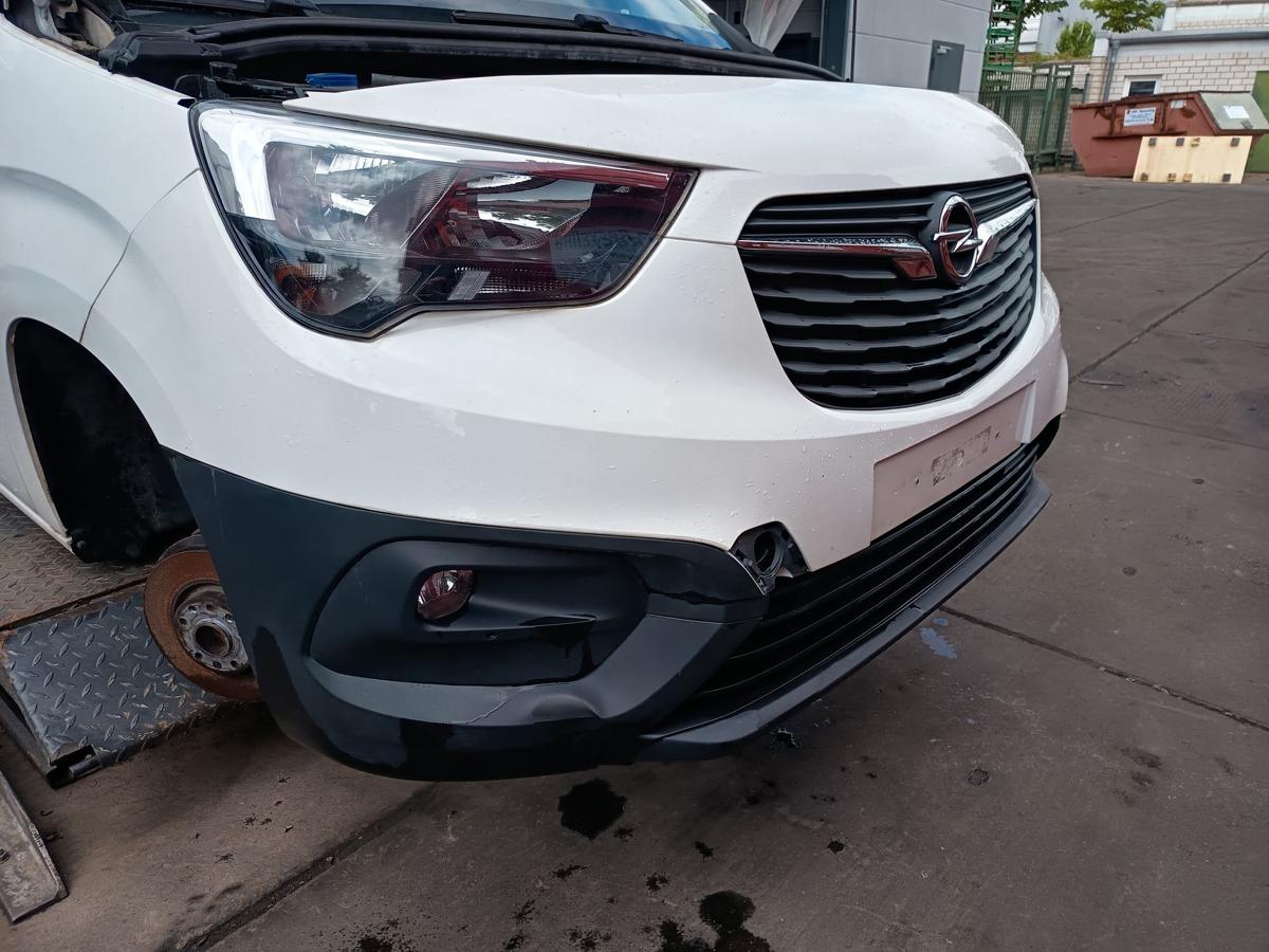 Opel Combo E orig Stoßstange vorn Stoßfänger G20 Weiß Bj 2019