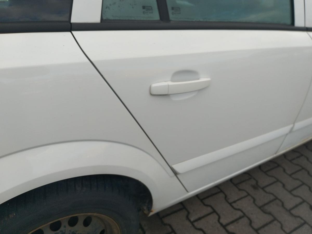 Opel Astra H original Tür hinten links Z40R Schnee Weiss Kombi Caravan Bj.2009