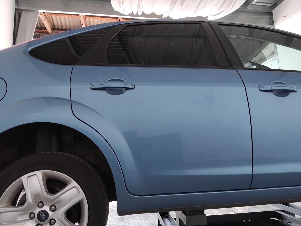 Ford Focus 2 DA3 Facelift Tür hinten rechts visionblau 5-türig Fließheck BJ2009