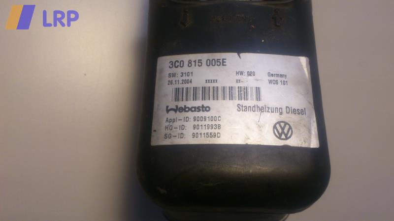 VW Passat Typ 3C BJ 2005 Standheizung Zuheizer 5kw 3C0815005E Diesel Webasto Thermo Top V