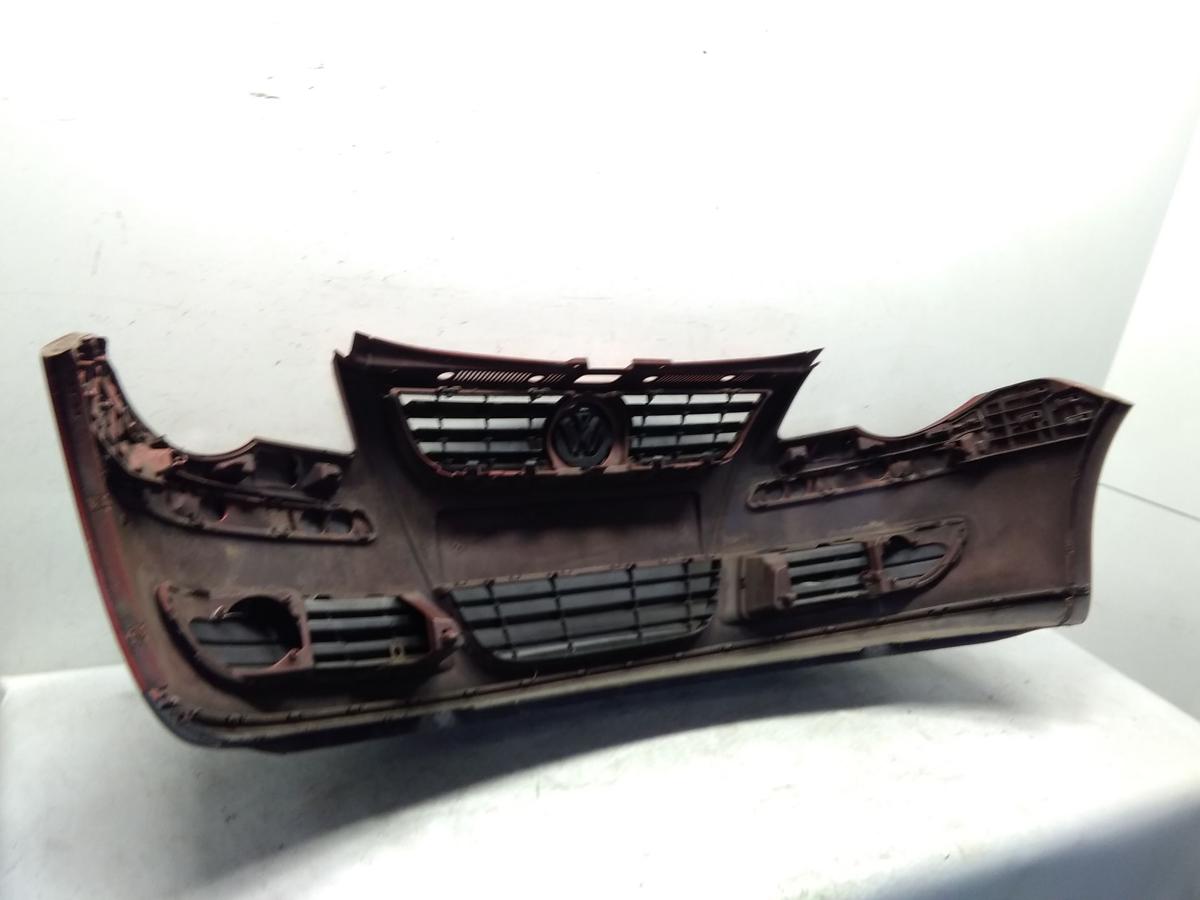 VW Polo 9N3 original Stoßstange Stoßfänger vorn copperorangemet. LA2W BJ2006