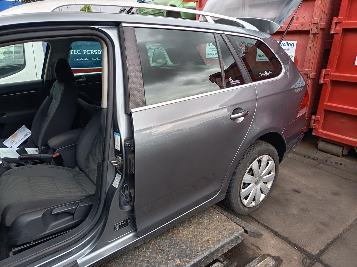 VW Golf VI Variant original Tür hinten links Fond D7X Platingrau Bj 2010