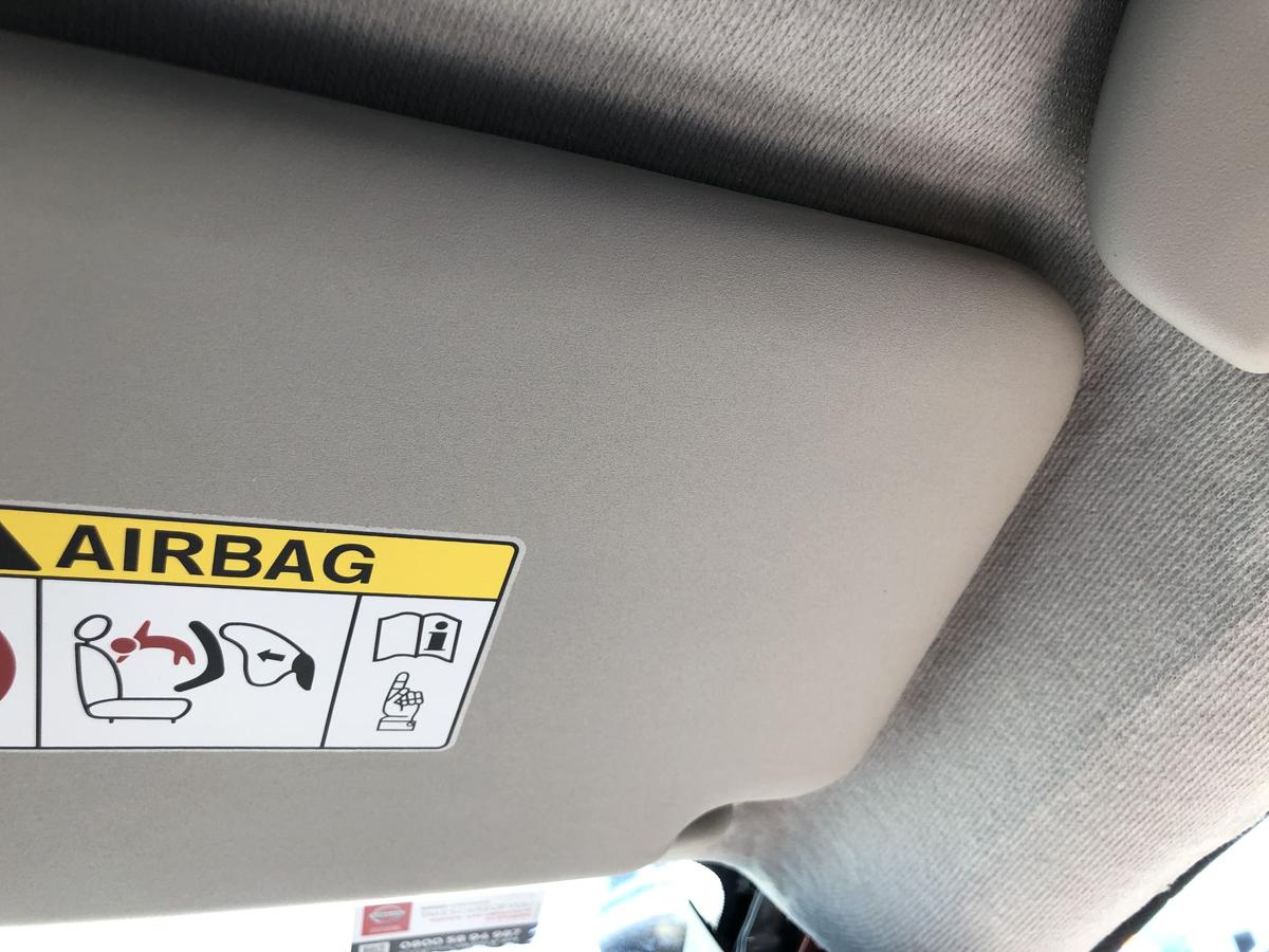 Nissan Micra K14 Sonnenblende vorn rechts Beifahrerseite mit Spiegel