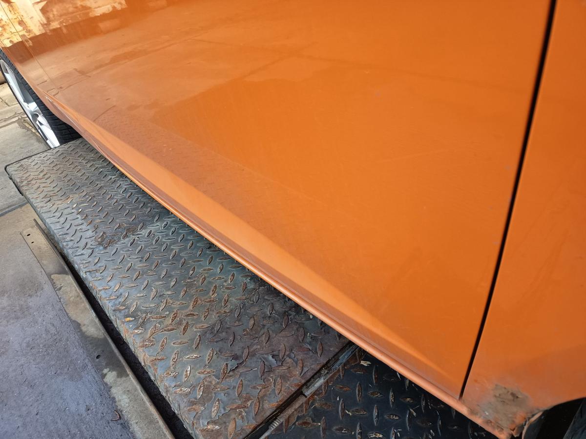 Seat Ibiza 6J 3t&uuml;rer original T&uuml;r rechts Beifahrer Rohbau P2C Luminarange Bj2009