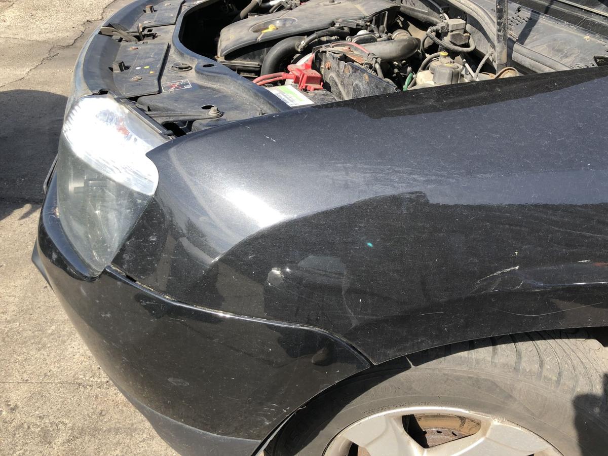 Dacia Duster 1 Typ HS Kotfl&uuml;gel vorn links Fahrerseite NV676 Noir Nacre