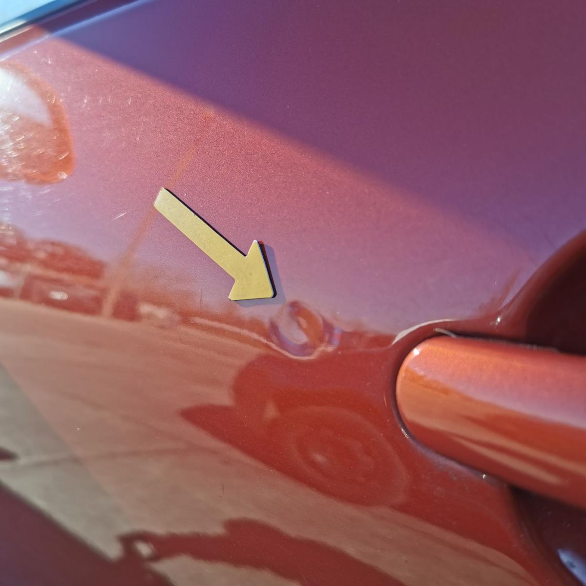 VW Polo 9N3 Fahrertür Tür Autotür vorn links Rohbau 5 Türer LA2W Copper Orange