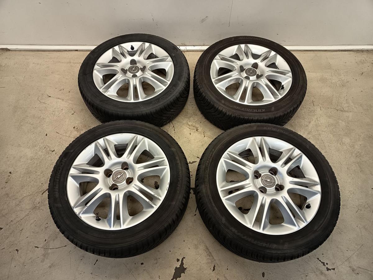 Opel Corsa D original Alufelgen 16Zoll mit Allwetterreifen DOT 3523