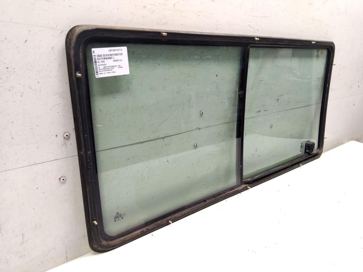 VW T4 original Schiebefenster Seitenwand links gr&uuml;ncolor BJ1995
