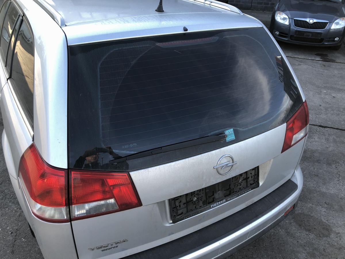 Opel Vectra C Caravan bis05 Heckklappe mit Scheibe Kofferklappe 2AU Starsilber
