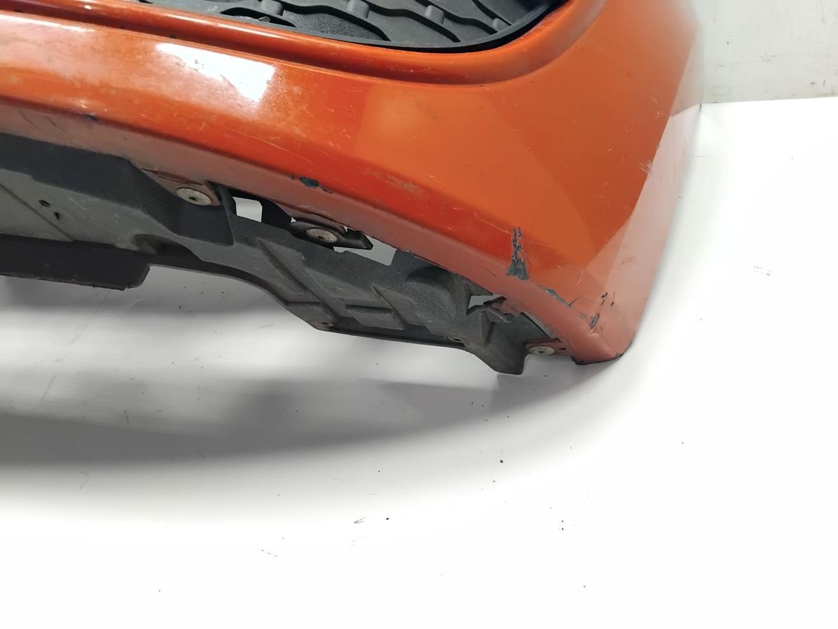 Renault Twingo 2 original Sto&szlig;f&auml;nger Sto&szlig;stange vorn rot OV727 Bj.2010