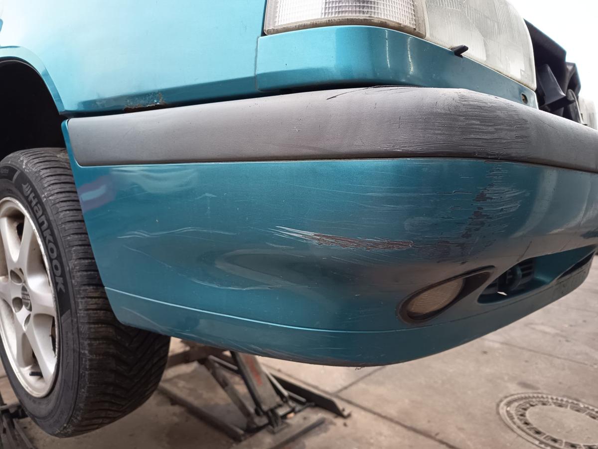 Volvo 850 original Sto&szlig;stange F&auml;nger vorn Front 422 T&uuml;rkis met Bj 1995