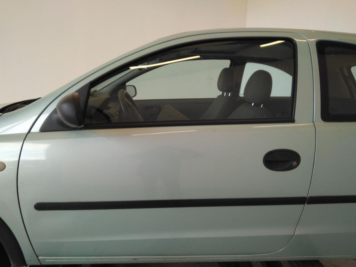 Opel Corsa C original Tür vorn links Z388 Spacegrün 3-Türer Rohbau Bj.2001