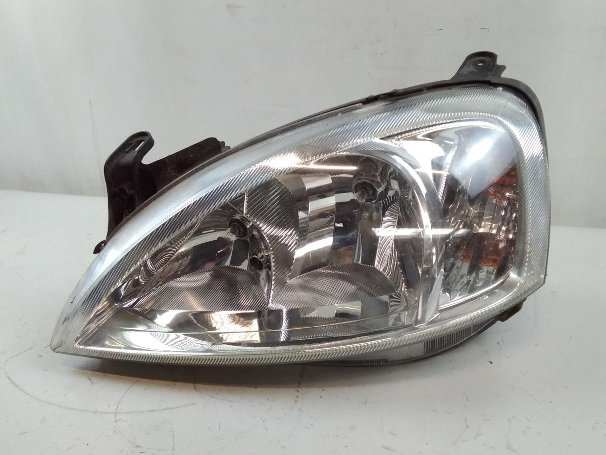 Opel Corsa C original Scheinwerfer links Valeo Halogen mit LWR Bj.2003