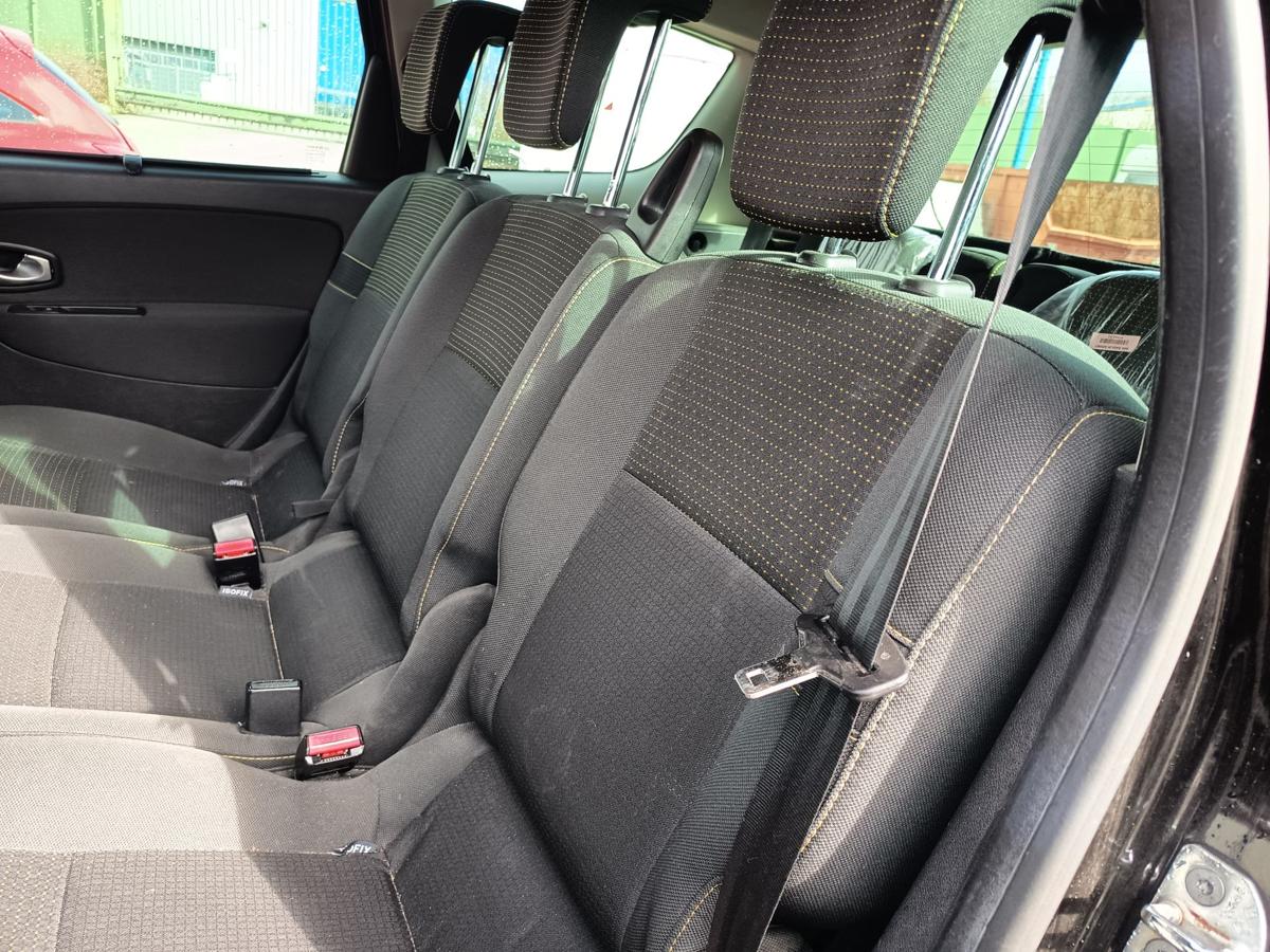 Renault Grand Scenic 3 original R&uuml;cksitz links Reihe 2 Stoff grau Bj 2009