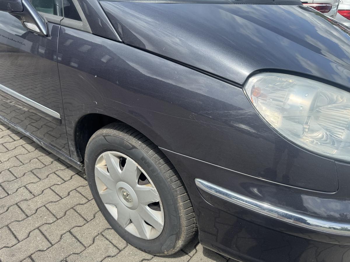 Peugeot 807 original Kotfl&uuml;gel vorn rechts EYJ Aster Grau Metallic Bj.2013