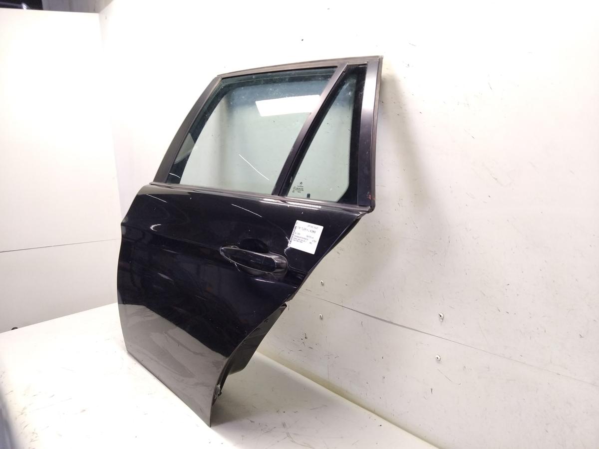 BMW 3er Touring E91 Tür hinten links blacksapphiremetallic 475/9 Bj.2006