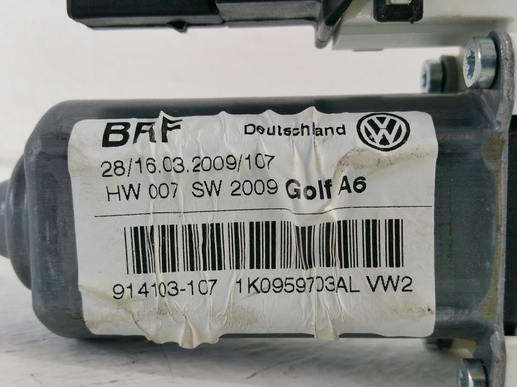 VW Golf 6 VI Bj.09 original Fensterhebermotor hinten links 1K0959703AL