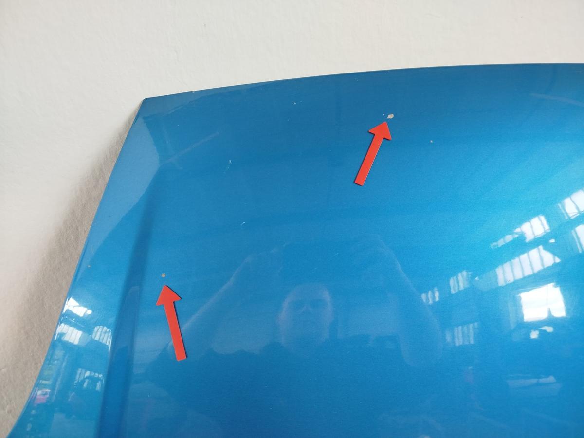 Ford Fiesta JD3 bis 2005 Motorhaube Haube Klappe Deckel vorn Bahama Blau Met