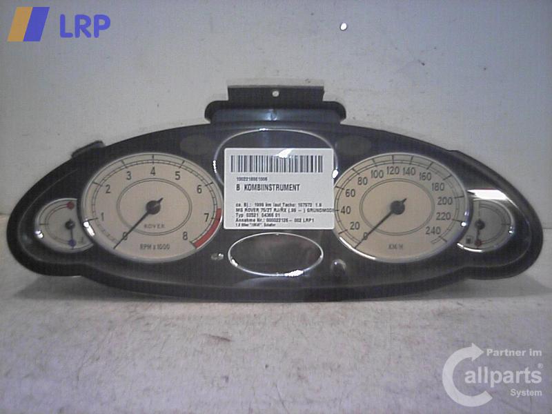 Rover 75 Bj. 1999 original Kombiinstrument Tacho YAC110415 VDO 110008878007