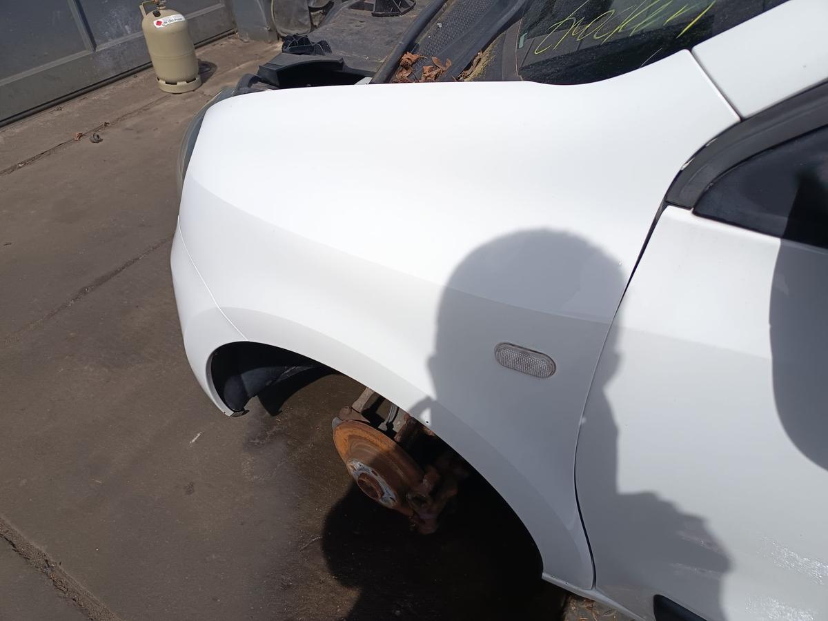 Renault Twingo III original Kotfl&uuml;gel links OVQNJ Wei&szlig; Baujahr 2014