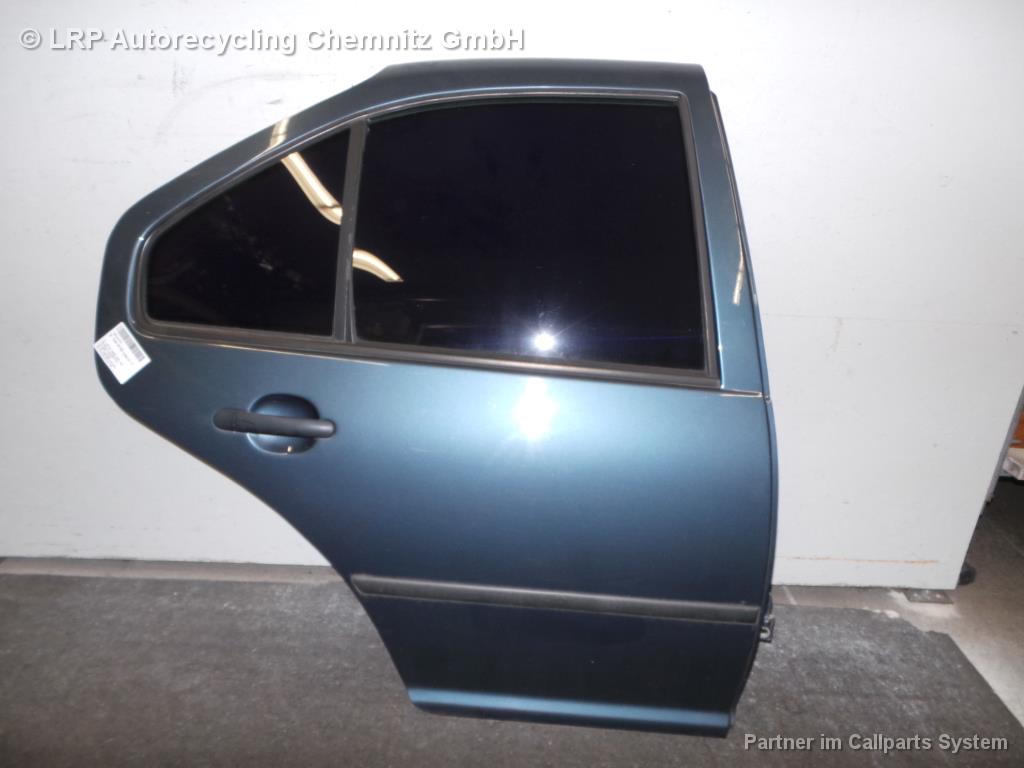 VW Bora 1J BJ 2001 Tür hinten rechts Türe Limousine Blau