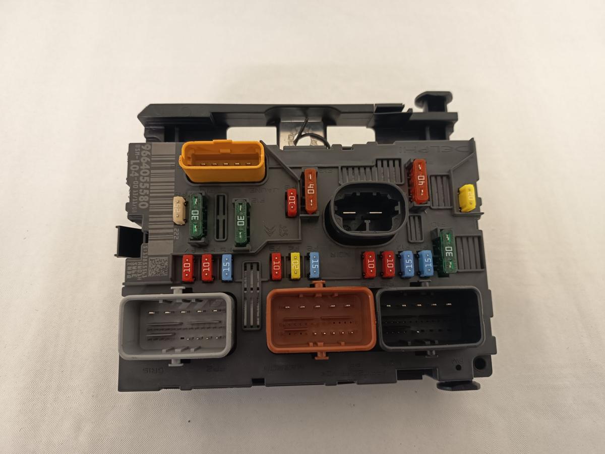 Citroen C2 KFV Bj 2008 original Steuergerät BSM 1,4L 54KW 9664055580