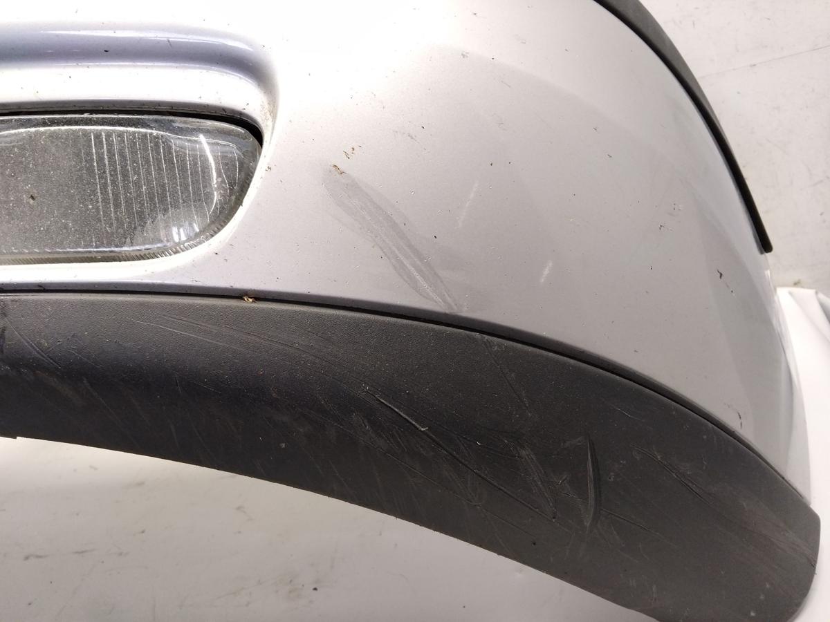 Volvo V70 2 original Stoßfänger Stoßstange vorn silbermetallic für SRA Bj.2003