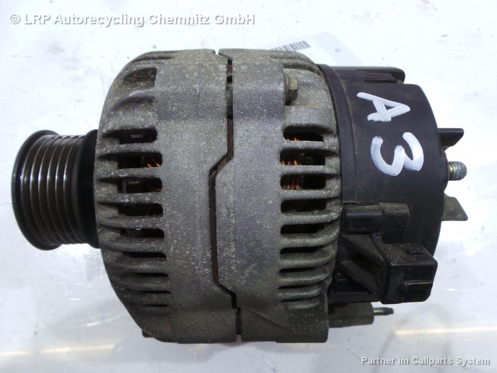 Audi A3 8L BJ 1998 Lichtmaschine Generator 70A 1.8 92KW 0123310037 Bosch