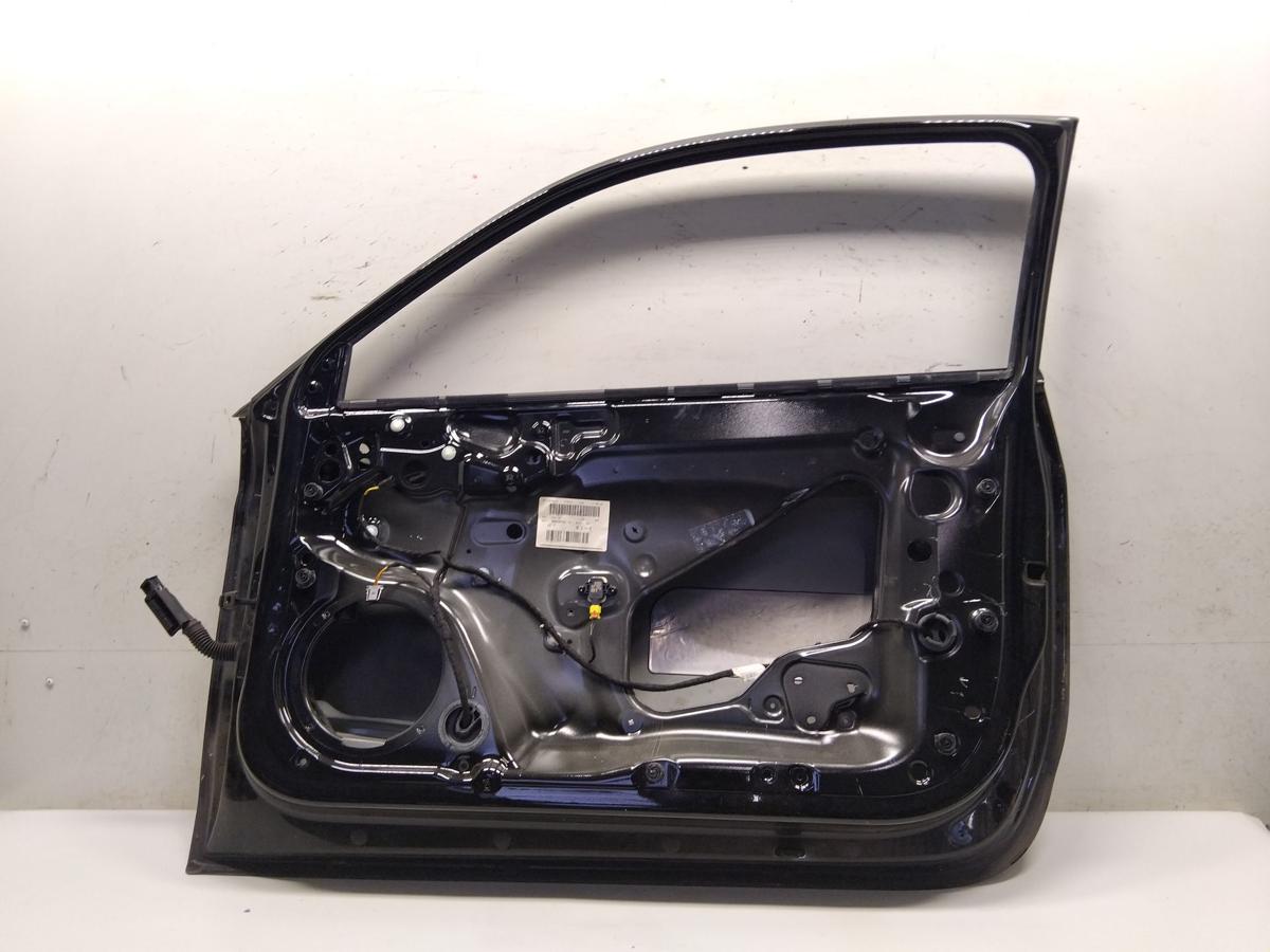 Audi A1 8X T&uuml;r vorn rechts Fahrert&uuml;r brillantschwarz LY9B 3-t&uuml;rig BJ2010