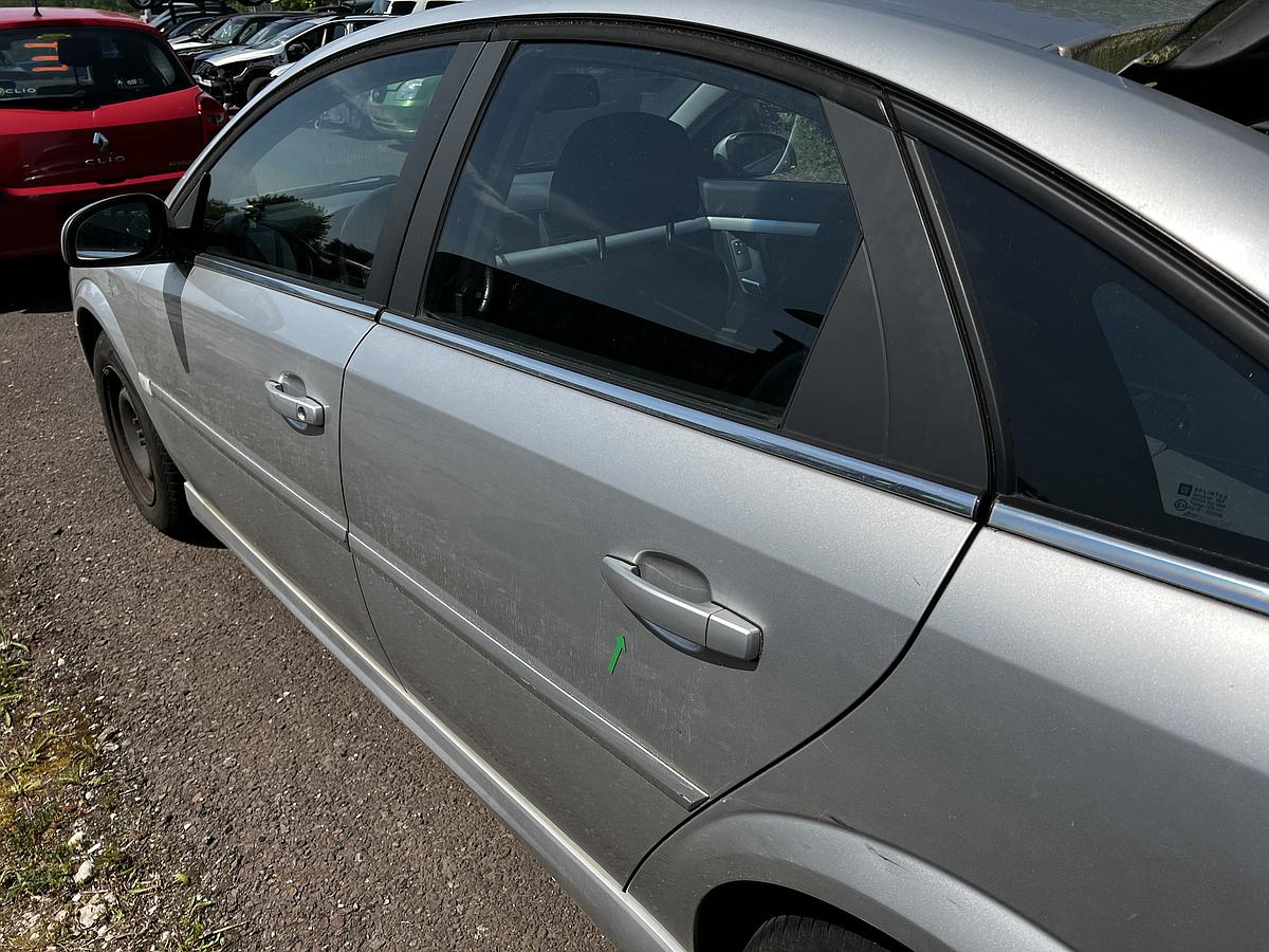 Opel Vectra C GTS 02-05 Tür hinten links Fahrerseite 2AU - Starsilber III