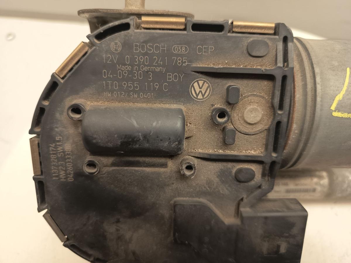 VW Touran 1T original Wischermotor vorne links mit Gest&auml;nge 1T0955023E Bj 2004