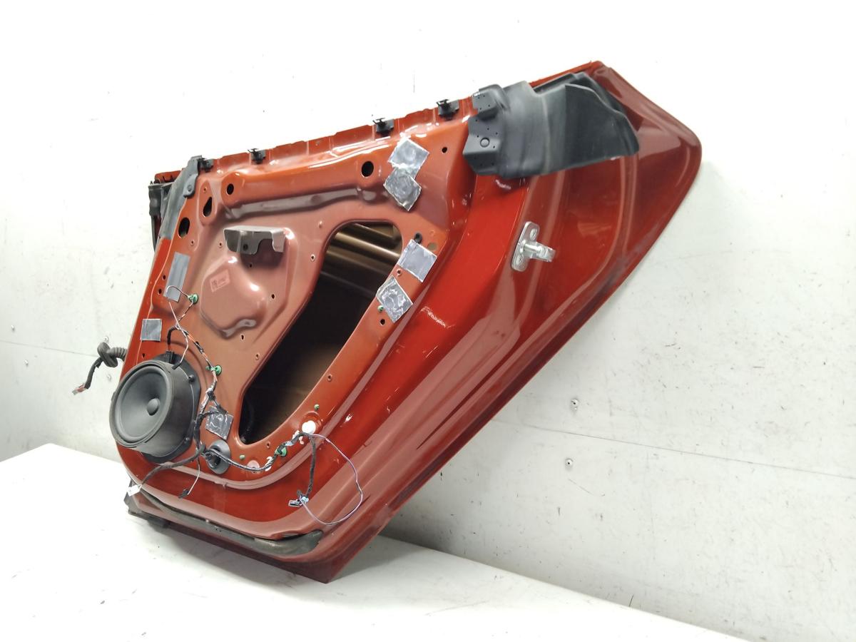 Tesla Model S T&uuml;r hinten rechts dunkelrotmetallic PPMR sunset red Bj.2019