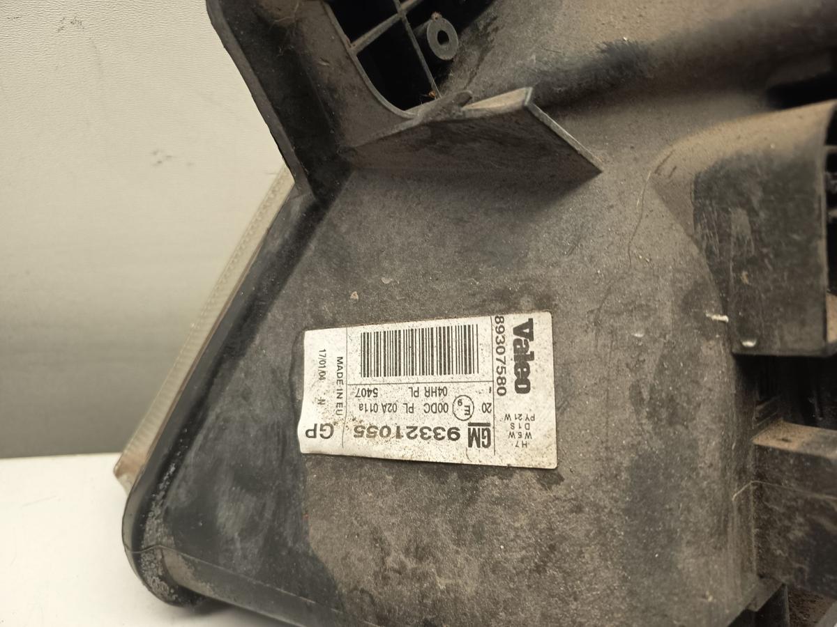 Opel Meriva A original Hauptscheinwerfer rechts Xenon Frontlicht Bj 2004