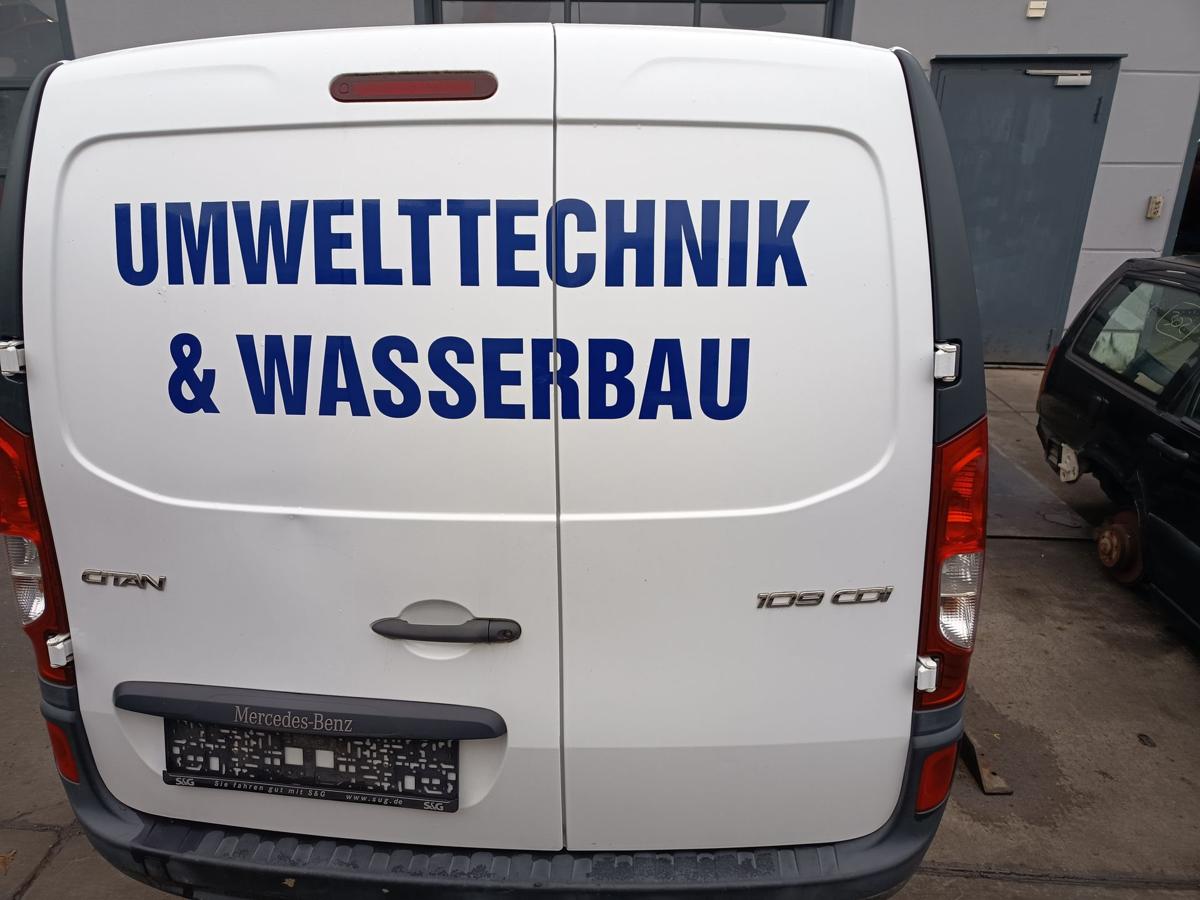 Mercedes Citan W415 original Heckt&uuml;r rechts 9147 Arktikwei&szlig; Baujahr 2018