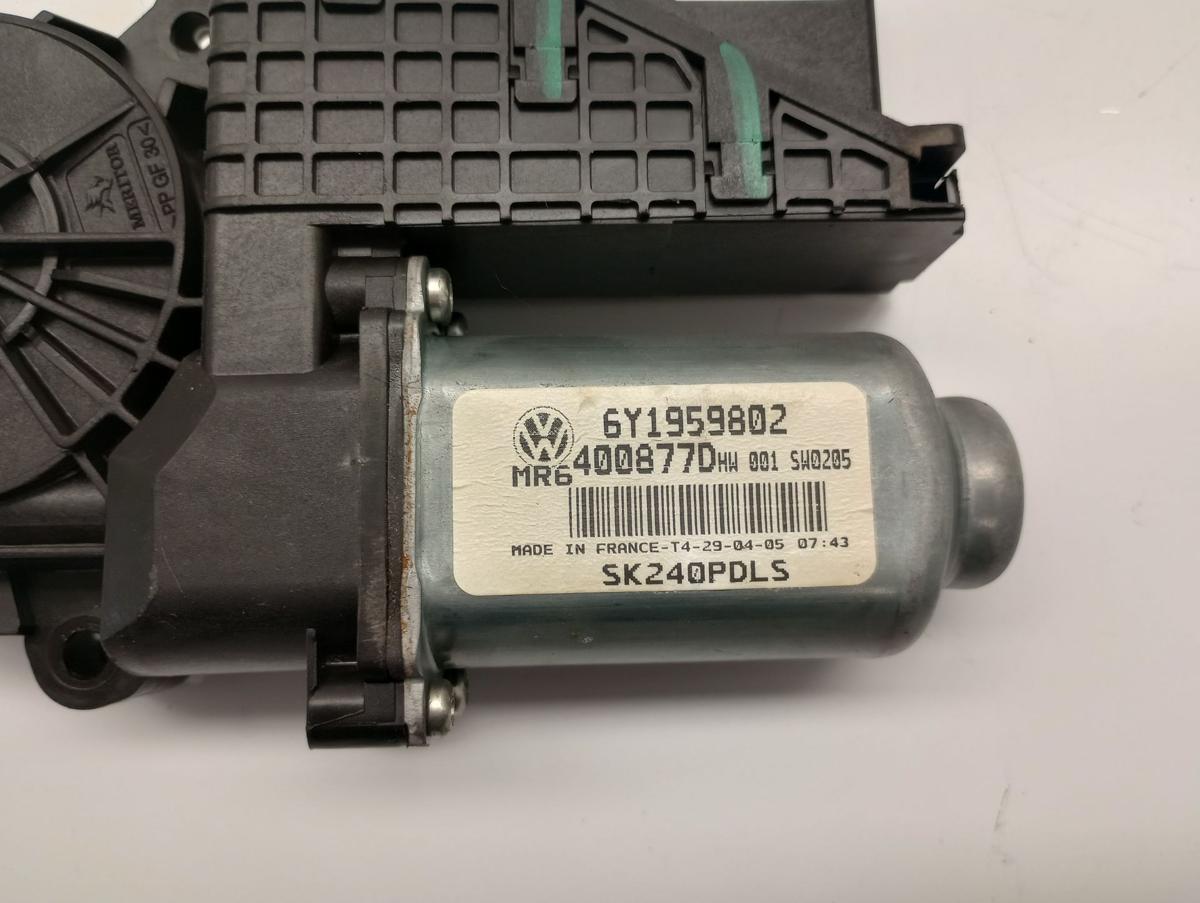 Skoda Fabia 6Y orig Motor Fensterheber vorn rechts 6Y1959802 Bj 2005