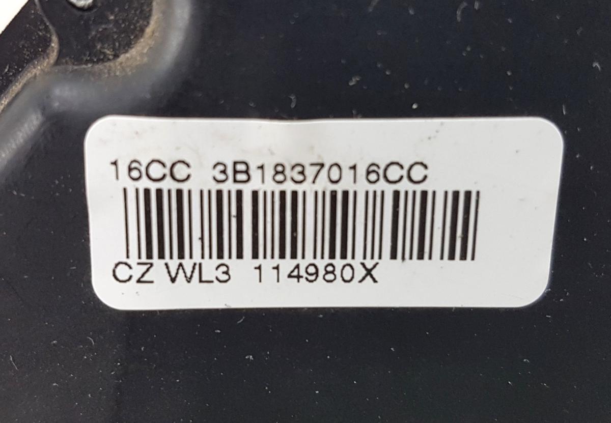 Skoda Fabia 6Y Türschloss vorn rechts 3B1837016CC Bj2005 für ZV 8 Pins