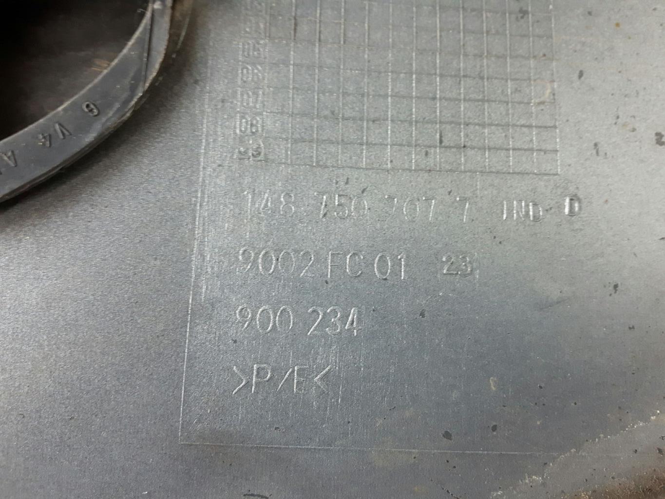 Fiat Ulysse 179 original Sto&szlig;f&auml;nger Sto&szlig;stange vorn hellblaumetallic BJ2003