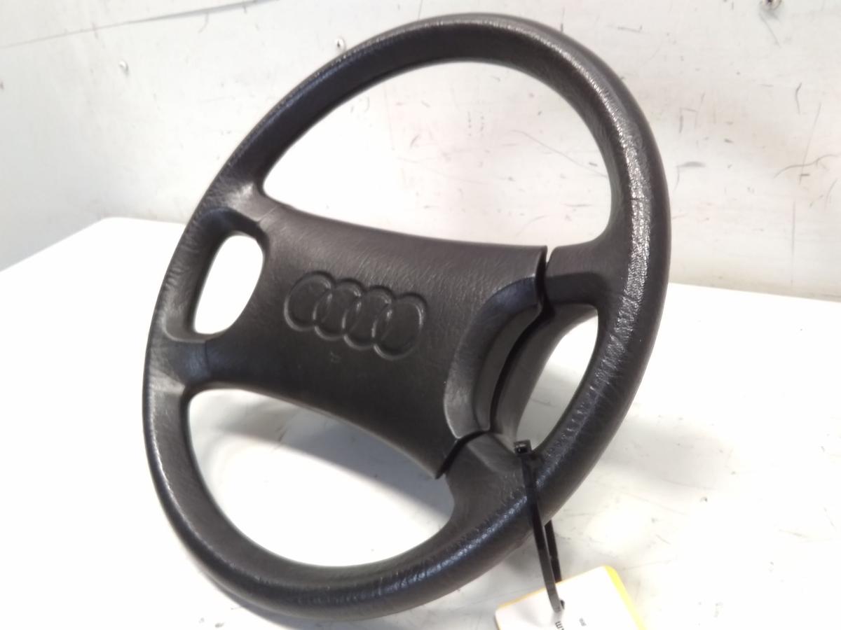 Audi 80 B3 Typ 89 original 4-Speichen Lenkrad 893419091F mit Blende Bj.1989
