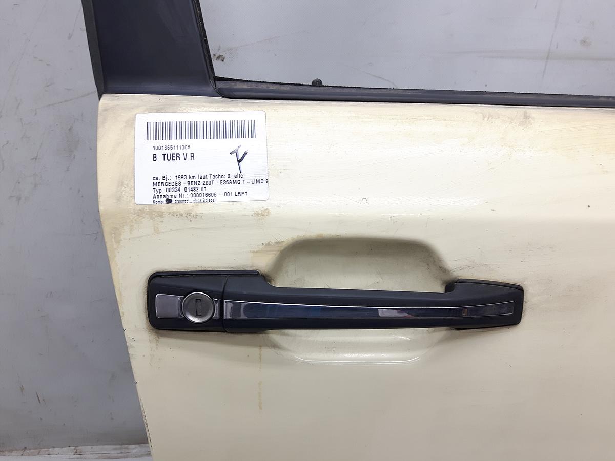 Mercedes Benz T124 Kombi BJ 1993 original T&uuml;r vorn rechts breite Beplankung