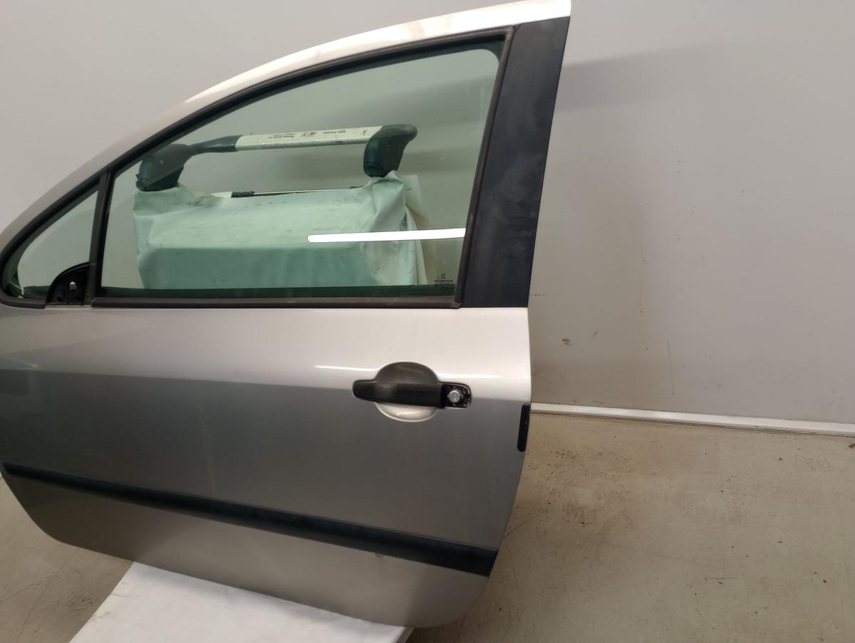 Peugeot 307 orig Tür links Fahrertür 3trg Facelift ETS Aschgrau met Bj 06