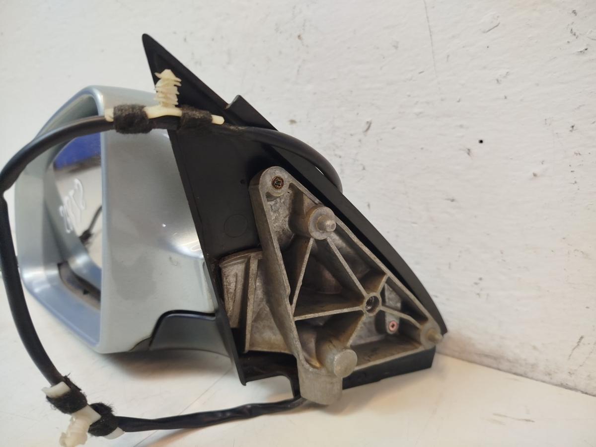 Audi A4 8E B6 Au&szlig;enspiegel links Spiegel R&uuml;ckspiegel elek LY7R kristallblau