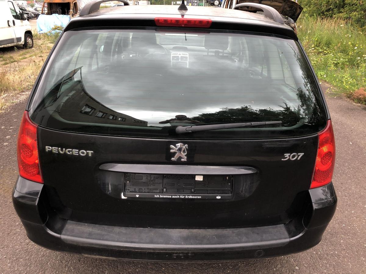 Peugeot 307 SW 3E 3H Heckklappe mit Scheibe Kombi EXL Noir Obsidien Nacre