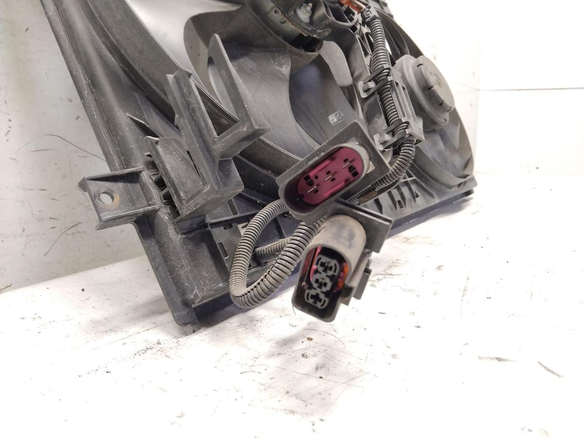 VW Golf 4 1J Doppel Elektrol&uuml;fter mit Zarge 1J0121207T 1.6 77kw BCB Klima BJ2003