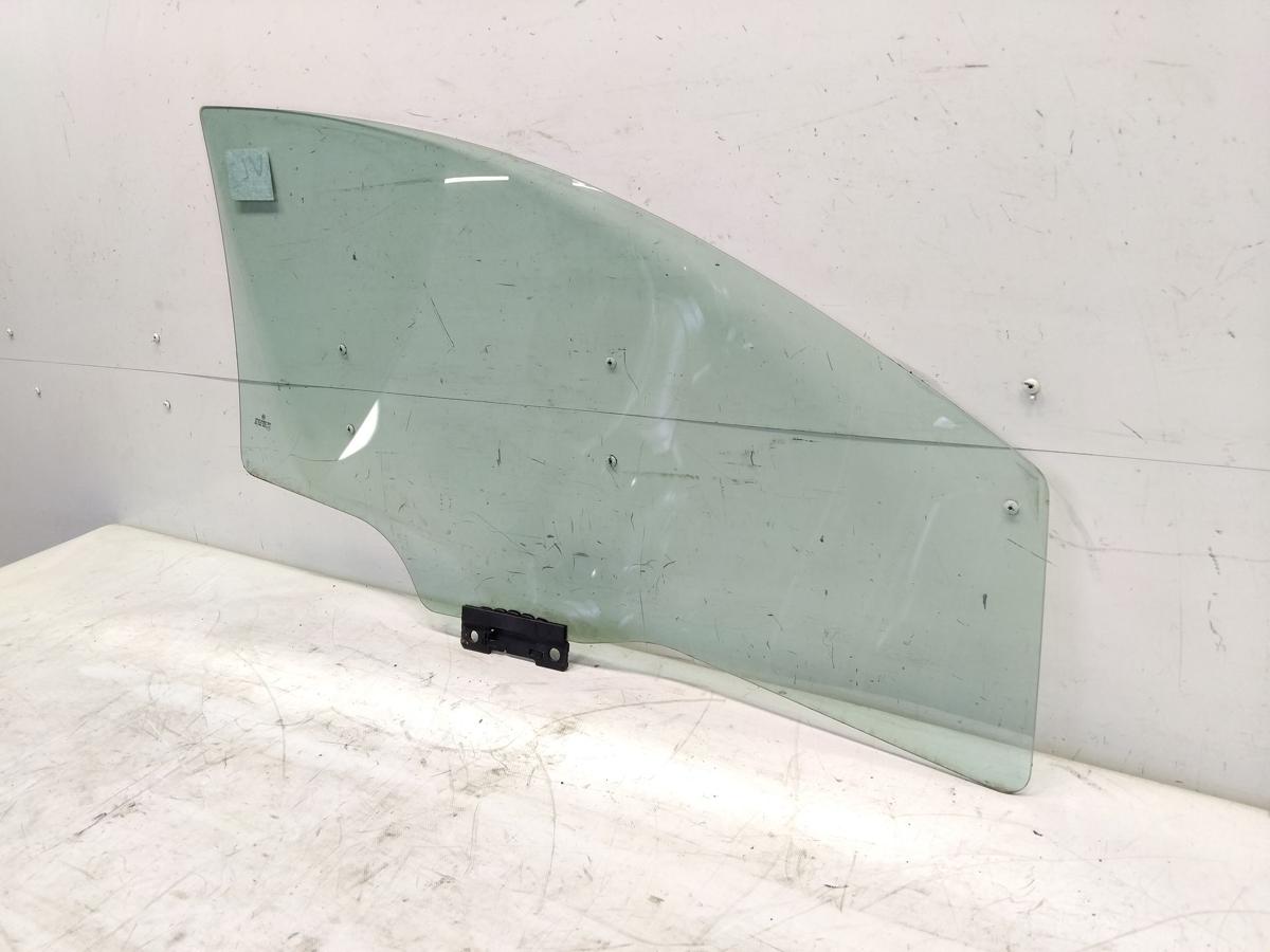 VW Fox 5Z original T&uuml;rscheibe vorn links gr&uuml;ncolor BJ2007