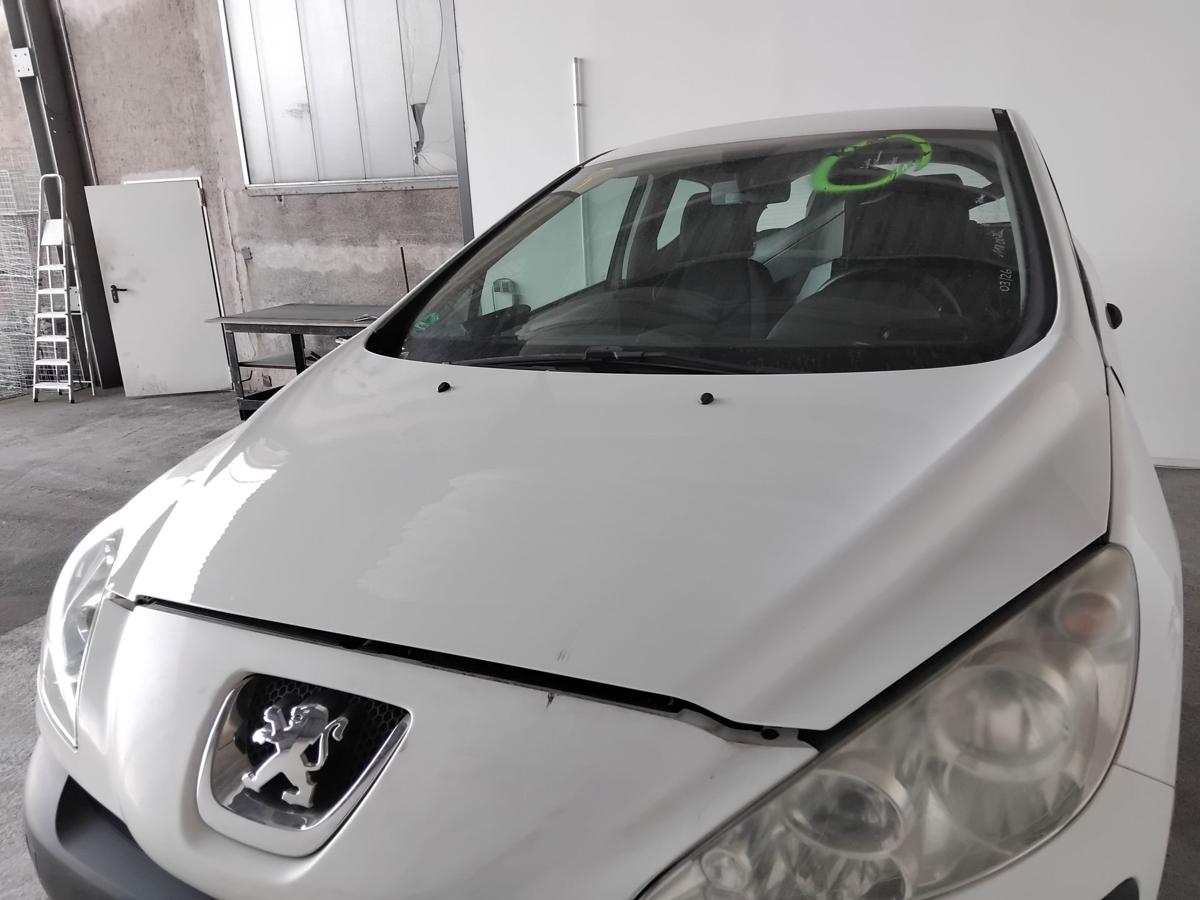 Peugeot 308 I original Motorhaube Deckel vorn EWP Schneewei&szlig; BJ2010