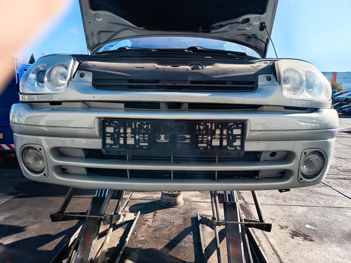 Renault Clio II original Sto&szlig;stange F&auml;nger vorn Front MV632 Polargrau Bj 2000