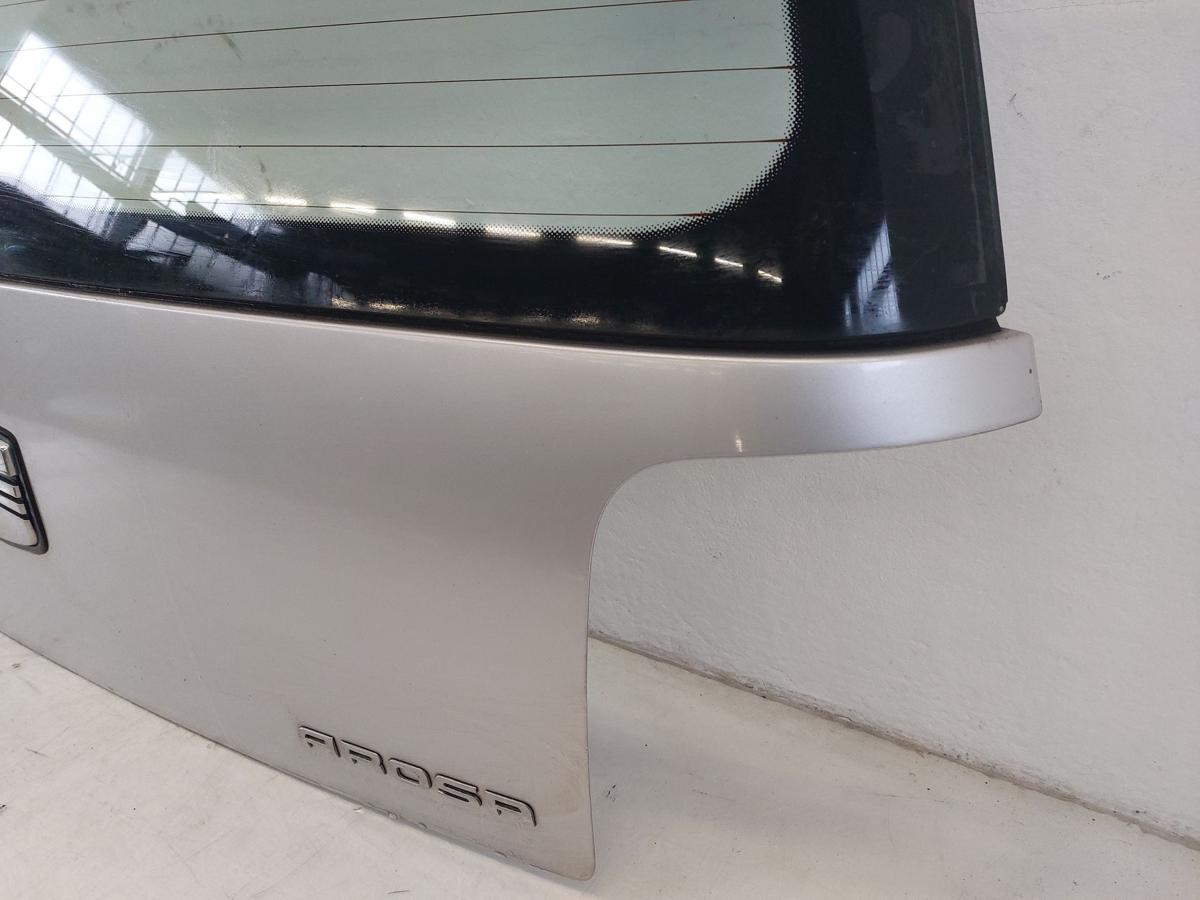 Seat Arosa Heckklappe Facelift Kofferraumklappe LS7N Arktis grau Seat Arosa Heckklappe Facelift Kofferraumklappe LS7N Arktis grau